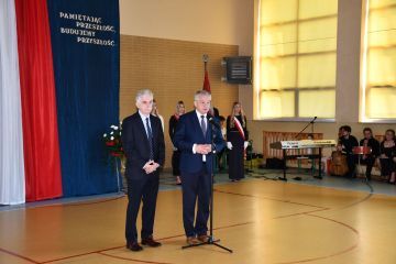 Święto Szkoły w Zespole Szkół Nr 1 w Miechowie. Powiat miechowski