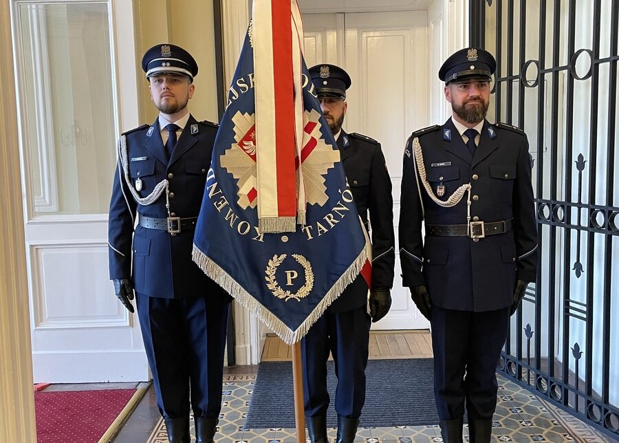Objęcie obowiązków Komendanta Miejskiego Policji w Tarnowie. Tarnów
