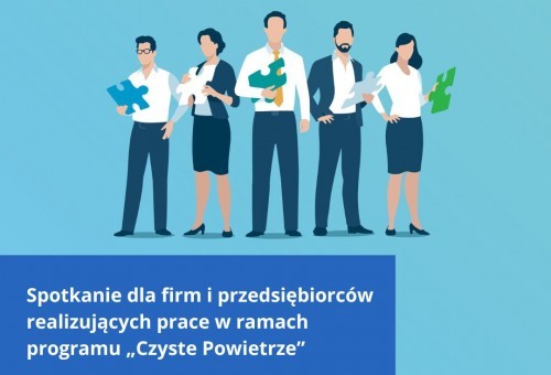 Spotkanie z wykonawcami prac w programie „Czyste Powietrze”. Gmina Dębno