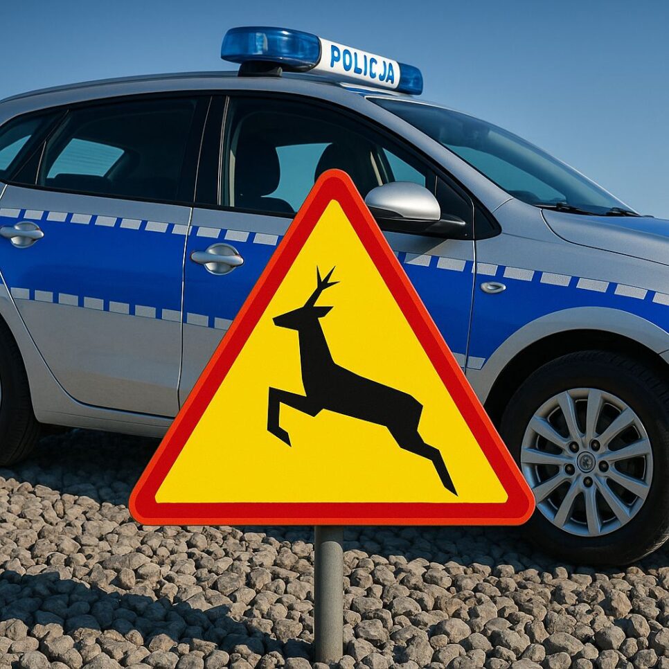 Uważajmy na dzikie zwierzęta na drodze!. Tarnów