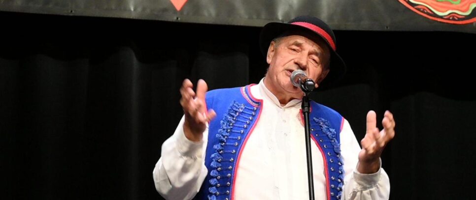 Sukces Stanisława Przybylskiego na 51. Festiwalu Folklorystycznym „Limanowska Słaza”. Gmina Tymbark