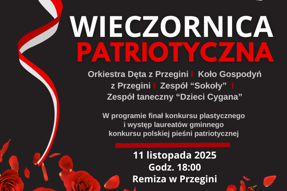 Wieczornica Patriotyczna w Przegini. Gmina Jerzmanowice-Przeginia