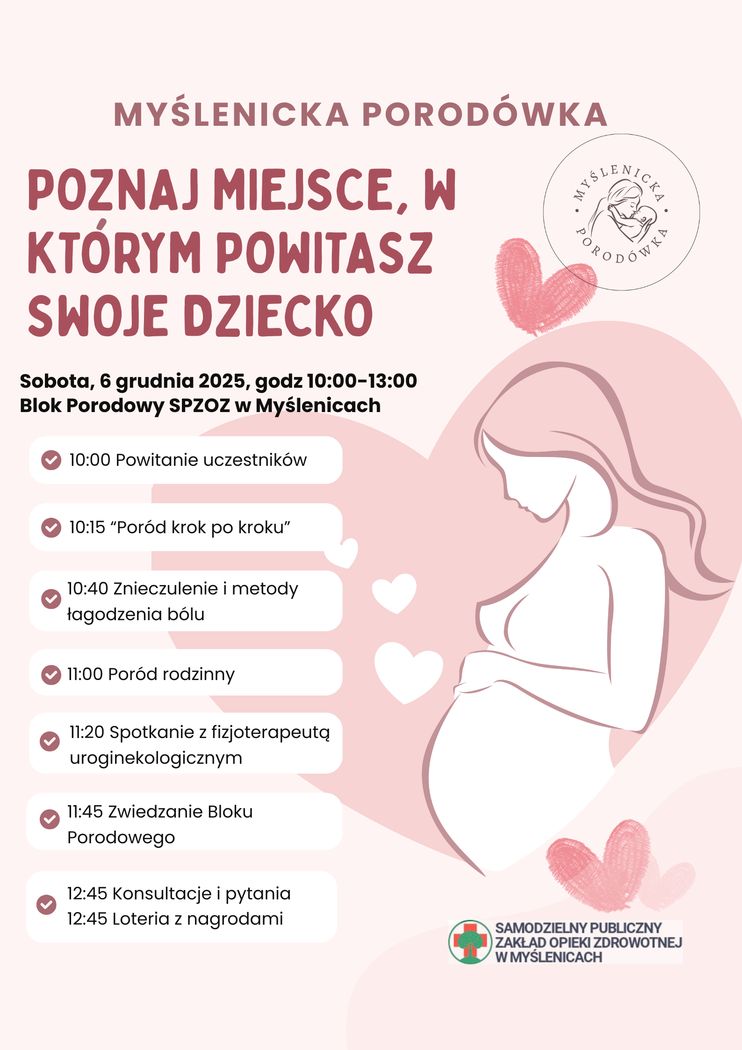 Dni Otwarte Bloku Porodowego SPZOZ w Myślenicach. Szpital Myślenice