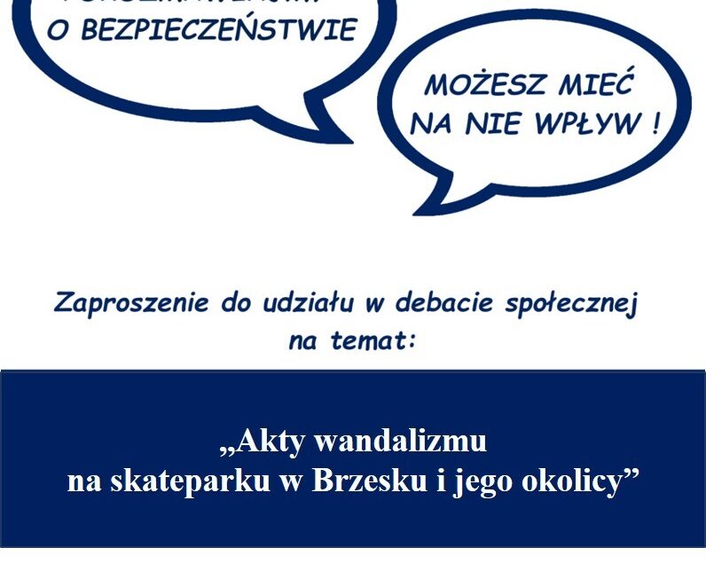 Zaproszenie na debatę społeczną. Brzesko
