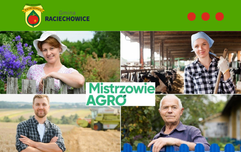 Mistrzowie Agro 2025. Rozpoczęło się głosowanie w największym plebiscycie rolniczym „Gazety Krakowskiej”. Zobacz kandydatów i zagłosuj na swoich faworytów.. Gmina Raciechowice