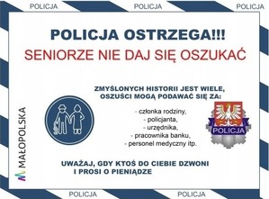 Oszustwa na wnuczka w powiecie gorlickim – Policja ostrzega. Gorlice