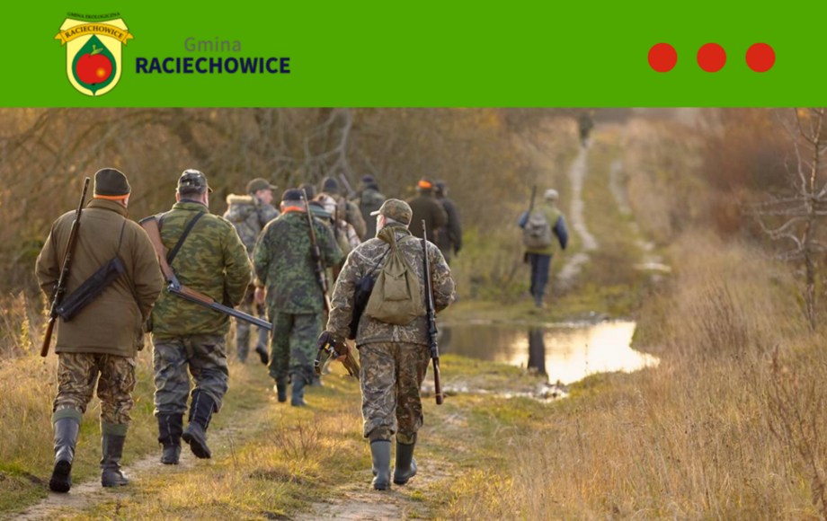 Plan polowań zbiorowych. Gmina Raciechowice