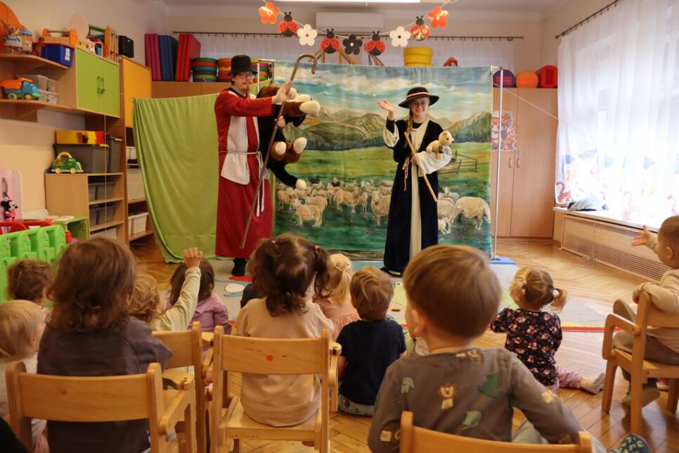 „O zaginionej owieczce” w Miejskim Żłobku nr 1. Gorlice