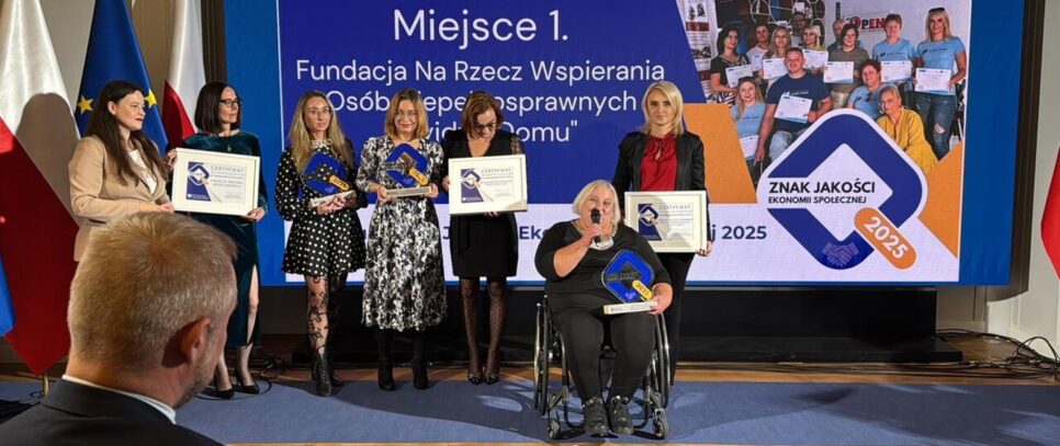 Fundacja „Wyjdź z Domu” z powiatu gorlickiego zdobywa 1. miejsce w prestiżowym ogólnopolskim konkursie!. Gorlice