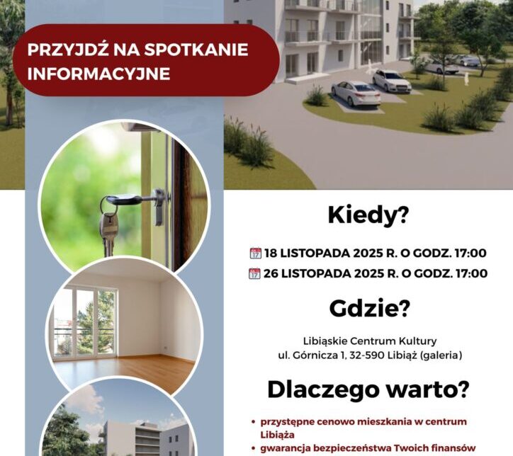 Spotkania informacyjne w sprawie nowych mieszkań SIM w Libiążu. Gmina Libiąż