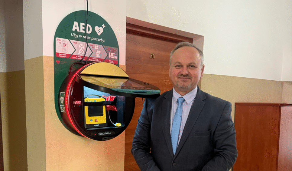 Gmina zakupiła defibrylator!. Gmina Limanowa