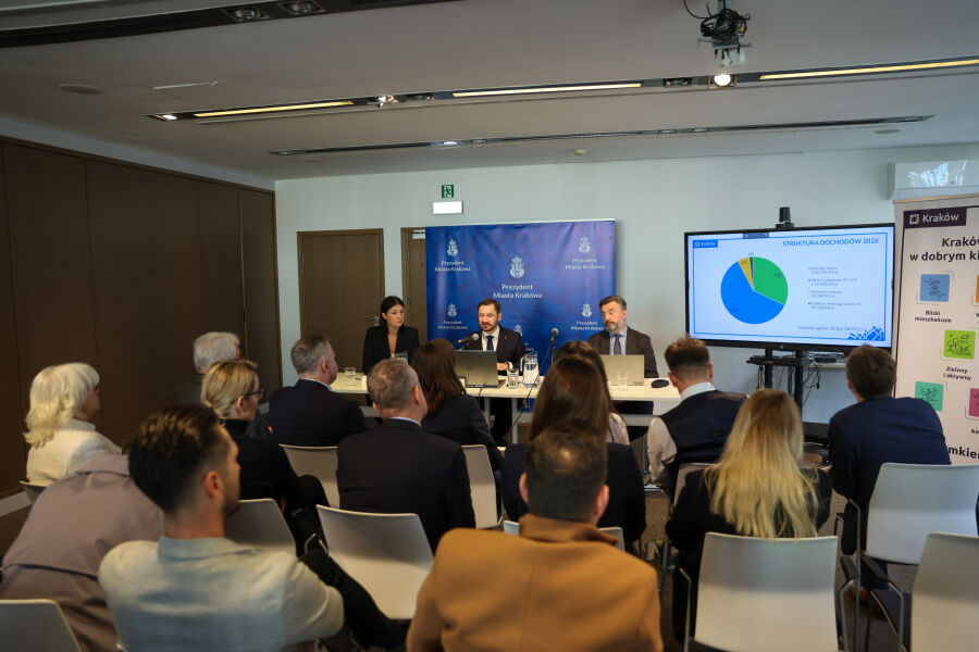 Prorozwojowy i realistyczny – projekt budżetu Krakowa na rok 2026. Kraków
