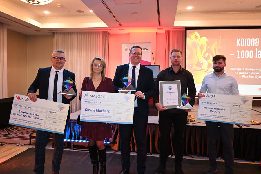 Gmina Mucharz – „Turystyczne Skarby Małopolski” – potrójna wygrana. Mucharz