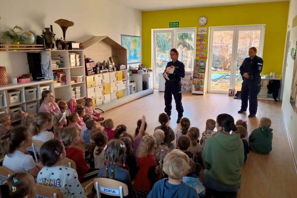 Spotkanie z przedszkolakami w Brzesku. Brzesko