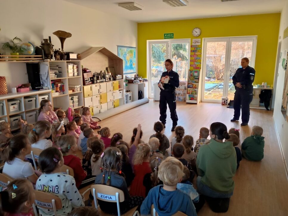 Spotkanie z przedszkolakami w Brzesku. Brzesko