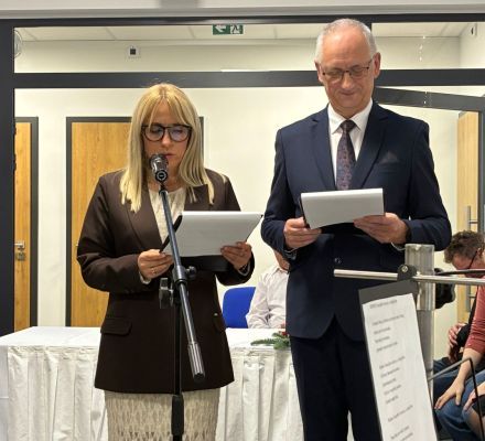 Uroczyste otwarcie nowej siedziby Domu Samopomocy Świt. Gmina Słomniki