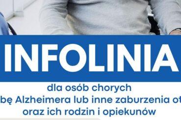 Rzecznik Praw Pacjenta uruchomił infolinię „Helpline” dla osób chorych na chorobę Alzheimera lub inne zaburzenia otępienne. Raba Wyżna