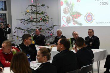 Gminny Opłatek Strażacki w Łąkcie Górnej-24.01.2026 rok. Gmina Żegocina