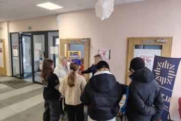 Policjanci proszowickiej Policji wsparli 34 Finał WOŚP. Proszowice