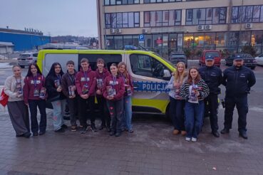 Gorliccy policjanci włączyli się w finał Wielkiej Orkiestry Świątecznej Pomocy. Gorlice