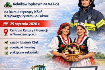 Zaproszenie na bezpłatny kurs KSeF. Gmina Igołomia-Wawrzeńczyce