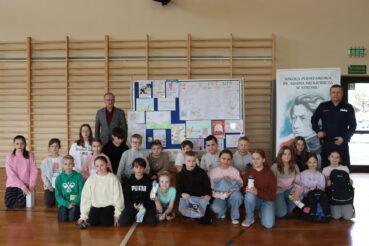 O bezpieczeństwie w sieci z uczniami Szkoły Podstawowej w Stroniu. Limanowa