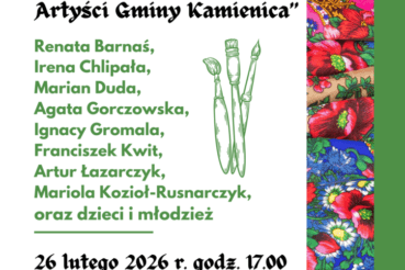 Biblioteka Miejska zaprasza na wernisaż wystawy „Różnorodność form. Artyści Gminy Kamienica”. UM Limanowa