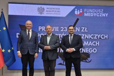 Modernizacja lądowiska przy Szpitalu Specjalistycznym im. Henryka Klimontowicza w Gorlicach z rządowym dofinansowaniem. Gorlice