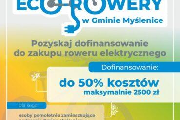 Chcesz zakupić rower elektryczny z dofinansowaniem? To będzie możliwe w Gminie Myślenice!. Gmina Myślenice