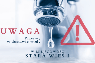 Awaria sieci wodociągowej Stara Wieś Rola – 24.02. Gmina Limanowa