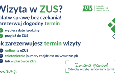 Rezerwuj wizyty w Zakładzie Ubezpieczeń Społecznych i wygodnie załatwiaj swoje sprawy. Gmina Moszczenica