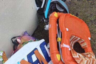 Wezwanie do uprzątnięcia nielegalnie pozostawionych odpadów na terenie placu „Pagiet”. Raba Wyżna