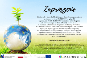 Ekodoradcy zapraszają. Gmina Brzesko