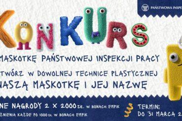 Konkurs na maskotkę Państwowej Inspekcji Pracy. Wadowice