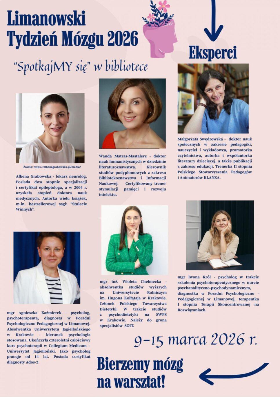 Ruszają zapisy na Limanowski Tydzień Mózgu. Powiat limanowski