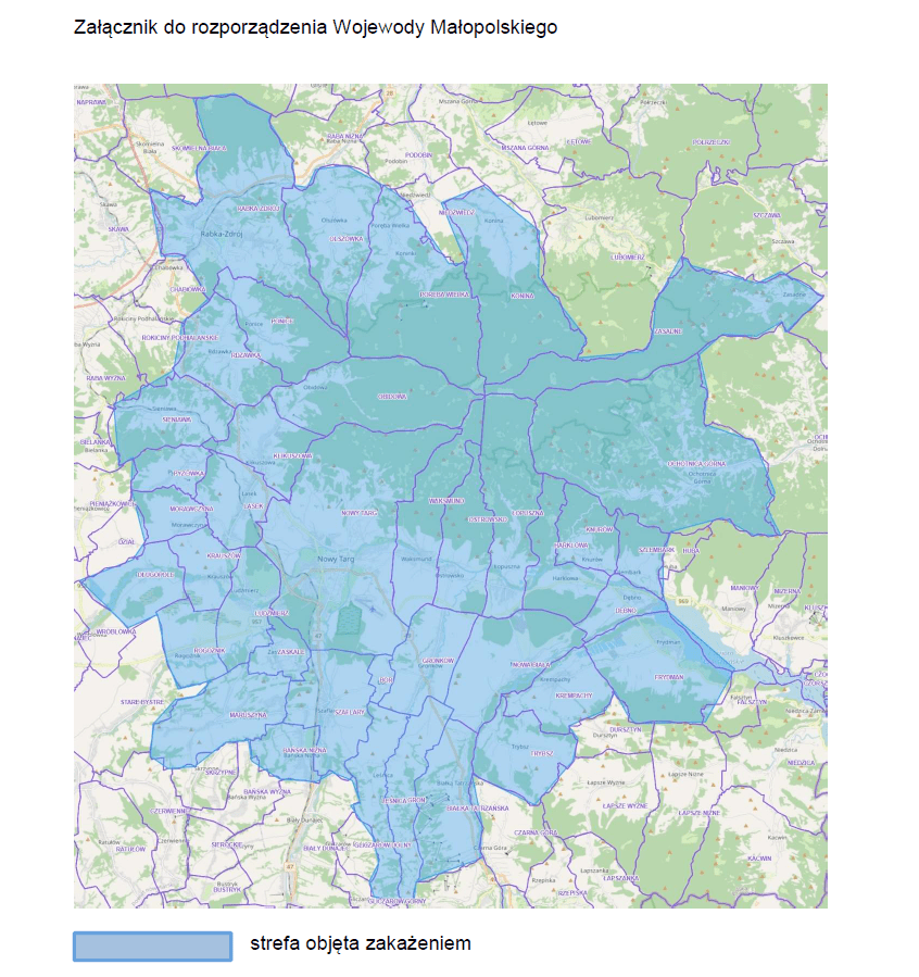 Miejscowość Zasadne w Gminie Kamienica włączona do strefy objętej zakażeniem wysoce zjadliwą grypą ptaków (HPAI). Gmina Kamienica