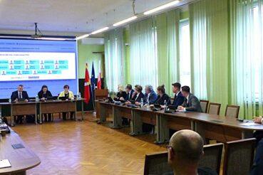 Obrady XXV sesji Rady Powiatu Proszowickiego. Proszowice